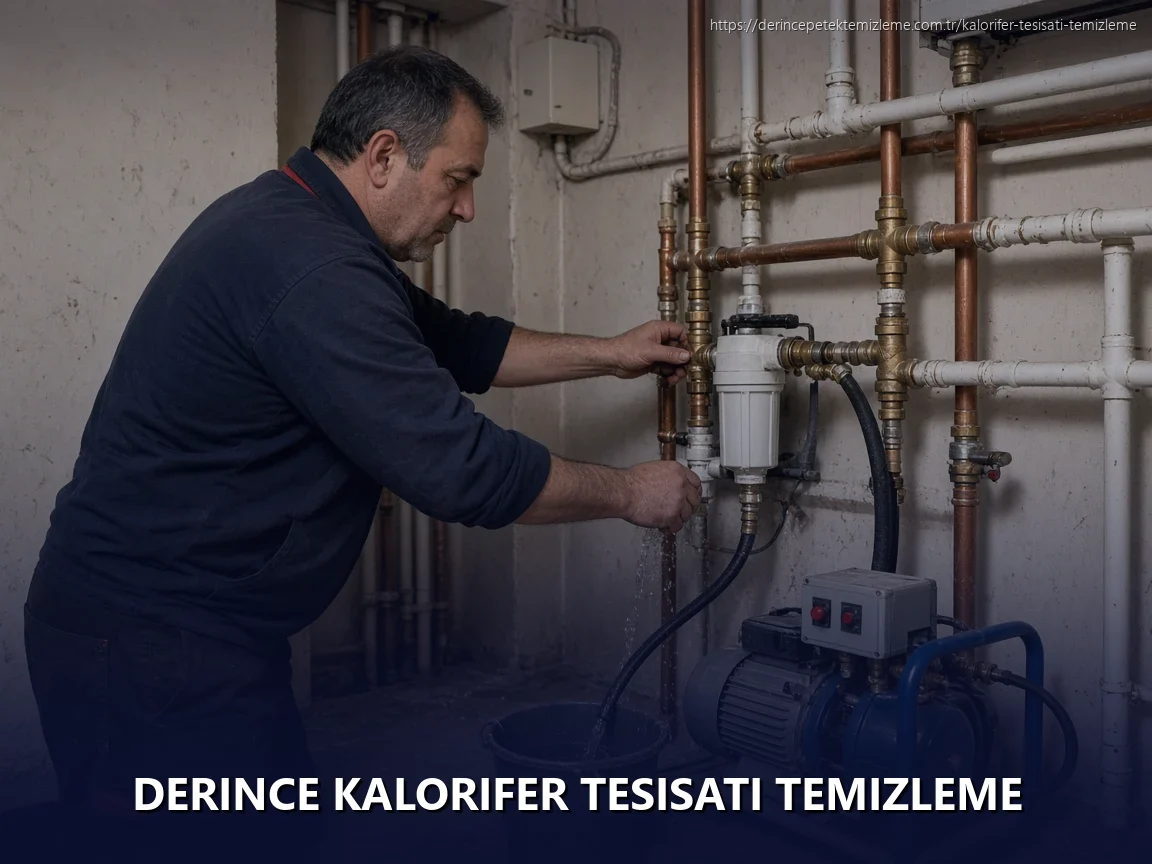Çayırova Kalorifer Tesisatı Temizleme